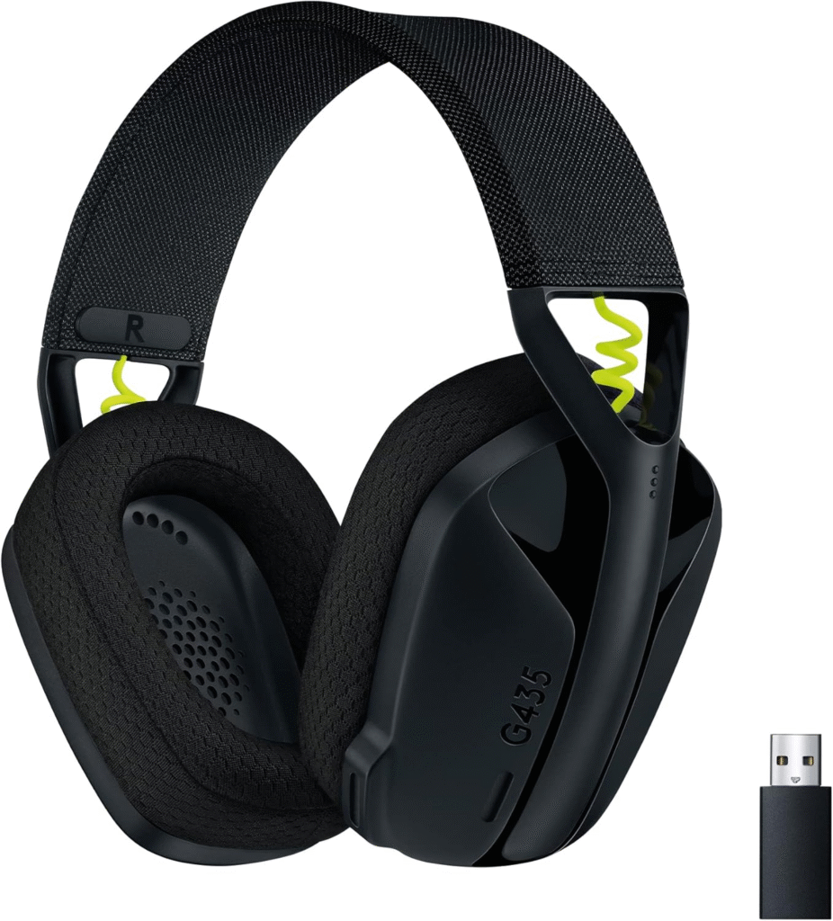 Auriculares gaming inalámbricos Logitech G435 ligeros y baratos